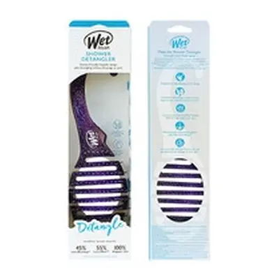 Wet Brush - Shower Detangler Purple Glitter