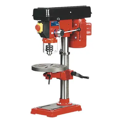 5-Speed Bench Pillar Drill - 370W Motor - 750mm Height - Safety Release Switch