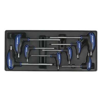 8 Piece PREMIUM T-Handle TRX-Star Key Set with Modular Tool Tray - Tool Storage