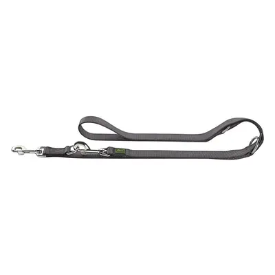 Hunter Adjustable Lead 20/200 Nylon Grey