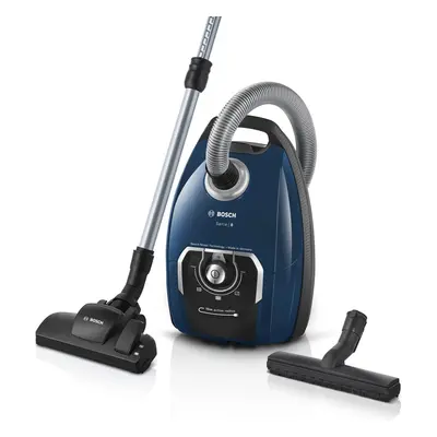 Bosch Hausger?te Serie BGB75X494, Vacuum Cleaner with Bag, Blue