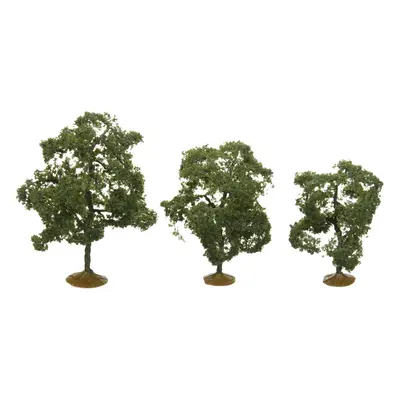 Bachmann Trains - SCENE SCAPES - 2""- 3"" WALNUT TREES (3 per box) - HO Scale