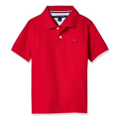 Tommy Hilfiger Boys Short Sleeve Ivy Polo Shirt Regal Red 2T