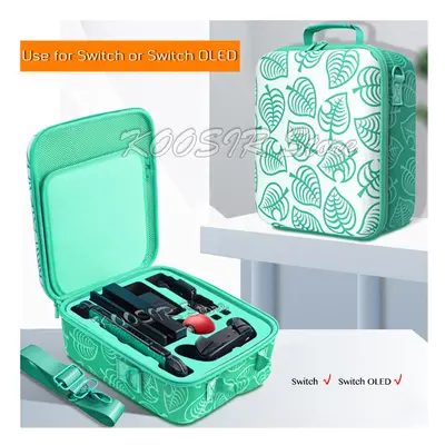 (Style D) Newest Nintend Switch OLED EVA Storage Hand Bag Nintendoswitch Cute Carry Case funda S