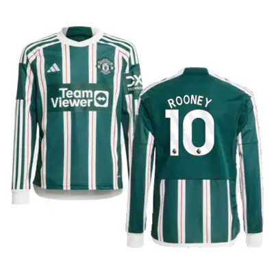 (SB) Man Utd Away Long Sleeve Shirt (Kids) (Rooney 10)