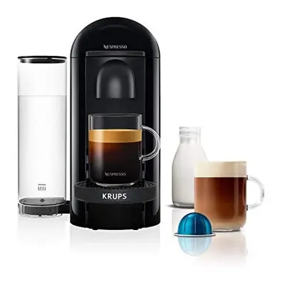 Nespresso Vertuo Plus XN903840 Coffee Machine by Krups, Black