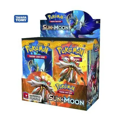 (324 Sun Moon) 324pcs Pokemon cards Sword & Shield Booster Box Collectible Trading