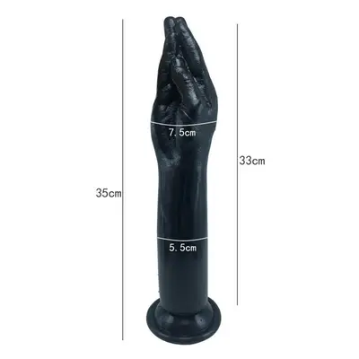 (B Black) Anal Plug Hand Touch Fist Dildo Sex Toys For Women G-spot Simulation Female Vaginal Ma