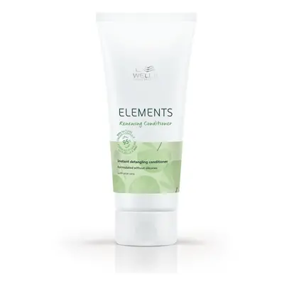 Wella Professionals Elements Gentle Renewing Conditioner| Gentle SiliconeFree | Instant Detangli