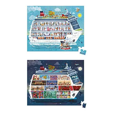 Janod - Puzzles Cruise Ship - And Pieces - J02726