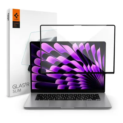 Spigen Tempered Glass Screen Protector [Glas.tR Slim] Designed for Macbook Air 15"" (M3 / M2) - 