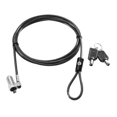 HP Ultraslim Keyed Cable Lock 1.8m Black cable lock