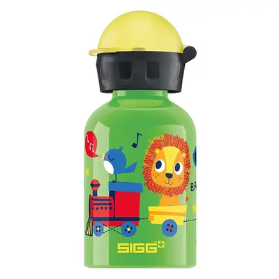 SIGG - Kids Water Bottle - Jungle Train - Leakproof - Lightweight - BPA Free - Aluminum - Oz