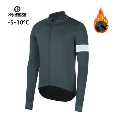 (YTFJ382-Darkgray, Asia (EU XS)) Winter -5 Pro Thermal Fleece Jacket Windproof Waterproof Long S