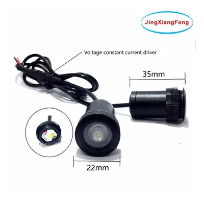 (For Hyundai) Car Lights Signal Decorative Lamp For Ssangyong Led Ghost Shadow Logo