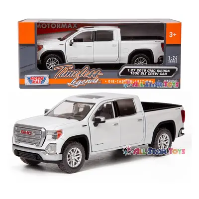 2019 GMC Sierra SLT Crew Cab 4x4 Pickup Truck with Sunroof White