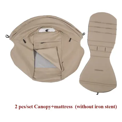 (khaki) Stroller Hood&Seat Liner For Babyzen Yoyo Canopy Cover Cushion Fit YOYO2/YOYA Pram Sunsh