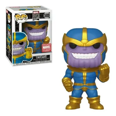 Funko Pop Exclusive Marvel Collector Corps 80th Thanos Classic Comic E