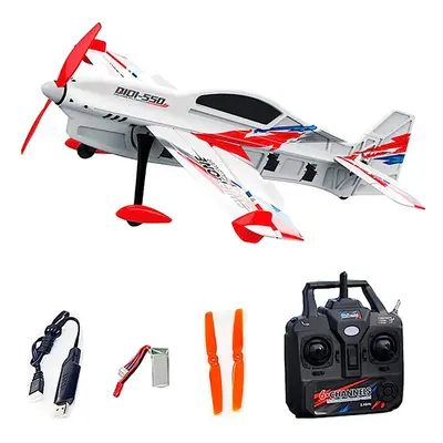 (Red Battery) QIDI-550 3D RC Airplane 500mm Wingspan One-Key Hanging Stunt with 6-Axis Gyro Wind