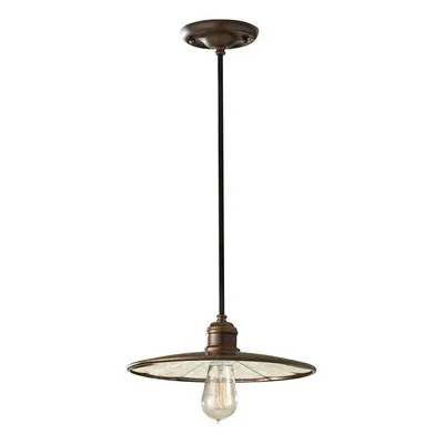 1 Bulb Ceiling Pendant Light Fitting Astral Bronze LED E27 60W Bulb