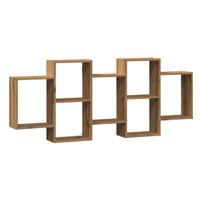 (oak, x x cm) vidaXL Wall Shelf Floating Shelf Wall Storage Shelf Engineered Wood