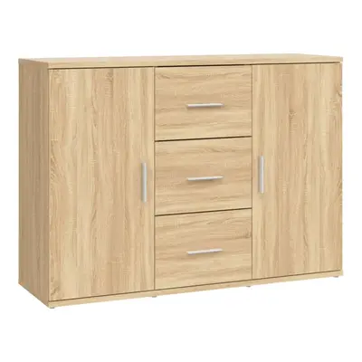 (sonoma oak) vidaXL Sideboard Storage Cabinet Cupboard Highboard Cabinet Engineered Wood