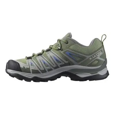 X Ultra Pioneer Aero Womens Hiking Shoes Secure foothold Stable cushioned and Extra grip Oil Gre