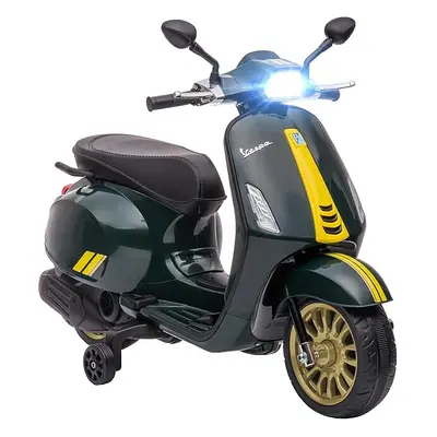 AIYAPLAY Vespa Licensed 12V Kids Electric Motorbike