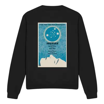 (XXL, Black) Star Trek Unisex Adult The Next Generation Season Episode Sweatshirt