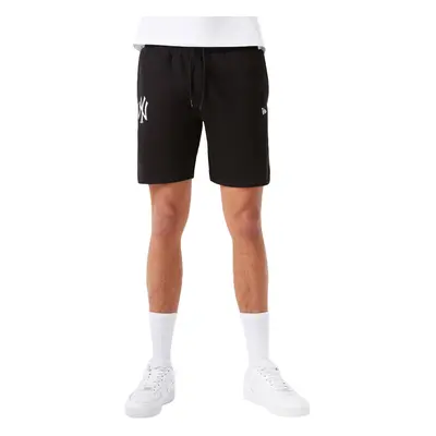 (L, Black) New Era Mens New York Yankees Seasonal Elasticated Waist Jogger Shorts - Black