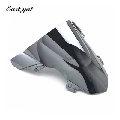 (Silver) Motorcycle Double Bubble Windshield WindScreen For BMW 1000 RR S1000