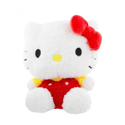 Hello Kitty Red Bow Fuzzy Weighted Pillow Buddy