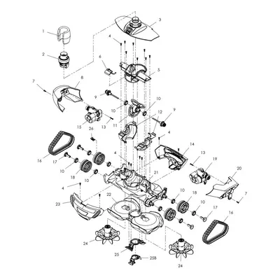 Certikin Mx8 Chassis - New Type (SPBAMCH/N)