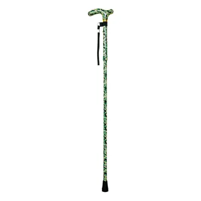 Deluxe Ambidextrous Foldable Walking Cane - Height Settings - Camoflauge