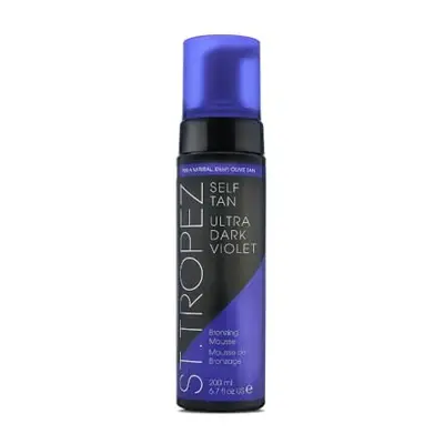 Ultra Dark Violet Mousse, Tri-Tan Technology for Deep Dark Glow, Vegan, Natural and Cruelty Free