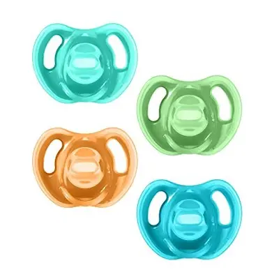 Ultra-Light Silicone Soother, Symmetrical Orthodontic Design, BPA-Free, One-Piece Design, 18-36m