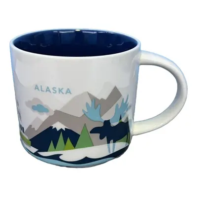 Alaska Starbucks You Are Here collectors Mug Ounce