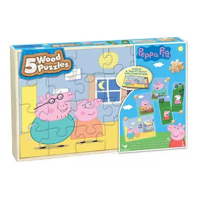 Peppa Pig Wooden Puzzles