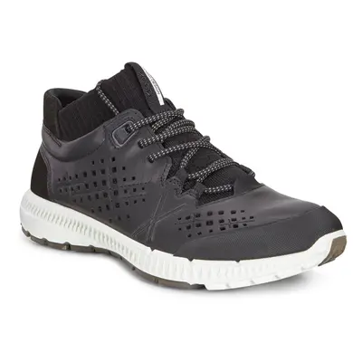 ECCO Women's Intrinsic Tr Midcut Fashion Sneaker Black/Black 7-7.