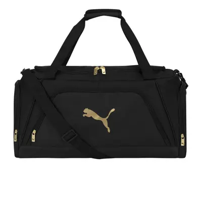 PUMA unisex adult Evercat Accelerator Duffel Bags Black/Gold One-Siz