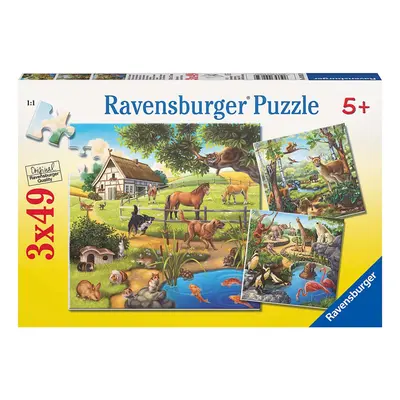 Ravensburger Forest Zoo & Pets Jigsaw Puzzle (3 x Piece)