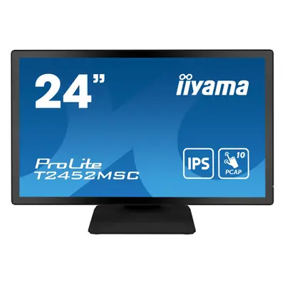 iiyama ProLite T2452MSC-B1 computer monitor 60.5 cm (23.8") x pixels Full HD LCD Touchscreen Mul