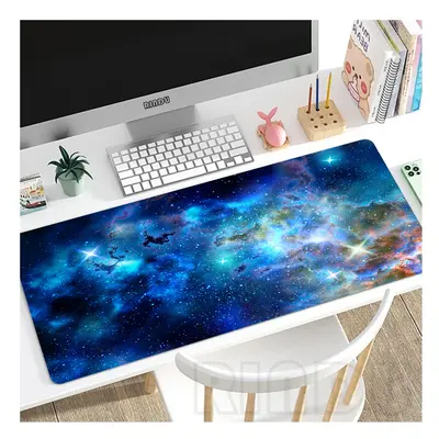 (SS SP (4), 900x400x3mm) Universe Mouse Pad Gaming Mousepad Gamer Mouse Mats Keyboard Mats Space