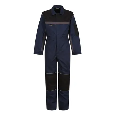 (3-4 Years, Navy/Black) Regatta Childrens/Kids Contrast Snap Fit Jumpsuit