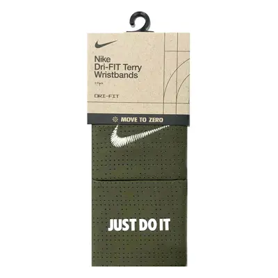 Nike Dri-Fit Terry Wristbands (Army Green) - Unisex - Pair