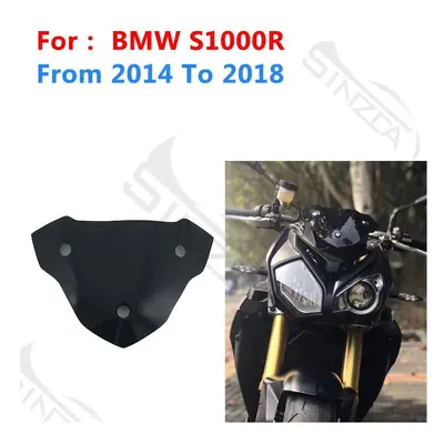 (Smoky gray) Wind Deflectors For BMW S1000R S1000 R 2015 2017 1000