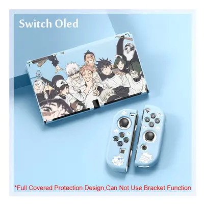 (12) Cartoon Anime Case For Nintendo Switch Oled Game Console NS Joy Con Controller Shell Kawaii