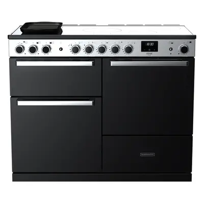 Rangemaster Edge Deluxe EDDLO110EIGBLK/CM1 110cm Electric Range Cooker with Induction Hob - Blac