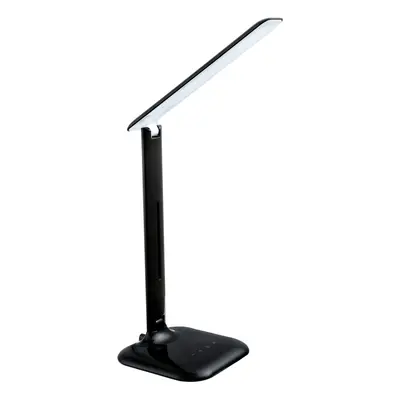 Table Desk Lamp Colour Black Steel Touch On/Off DIm Bulb LED 2.9W Included