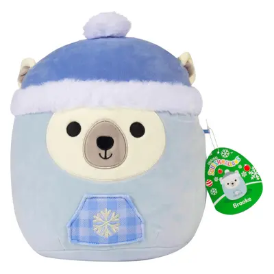 Squishmallows Original 10-Inch Brooke The Polar Bear - Official Jazwares Winter Plush - Collecti